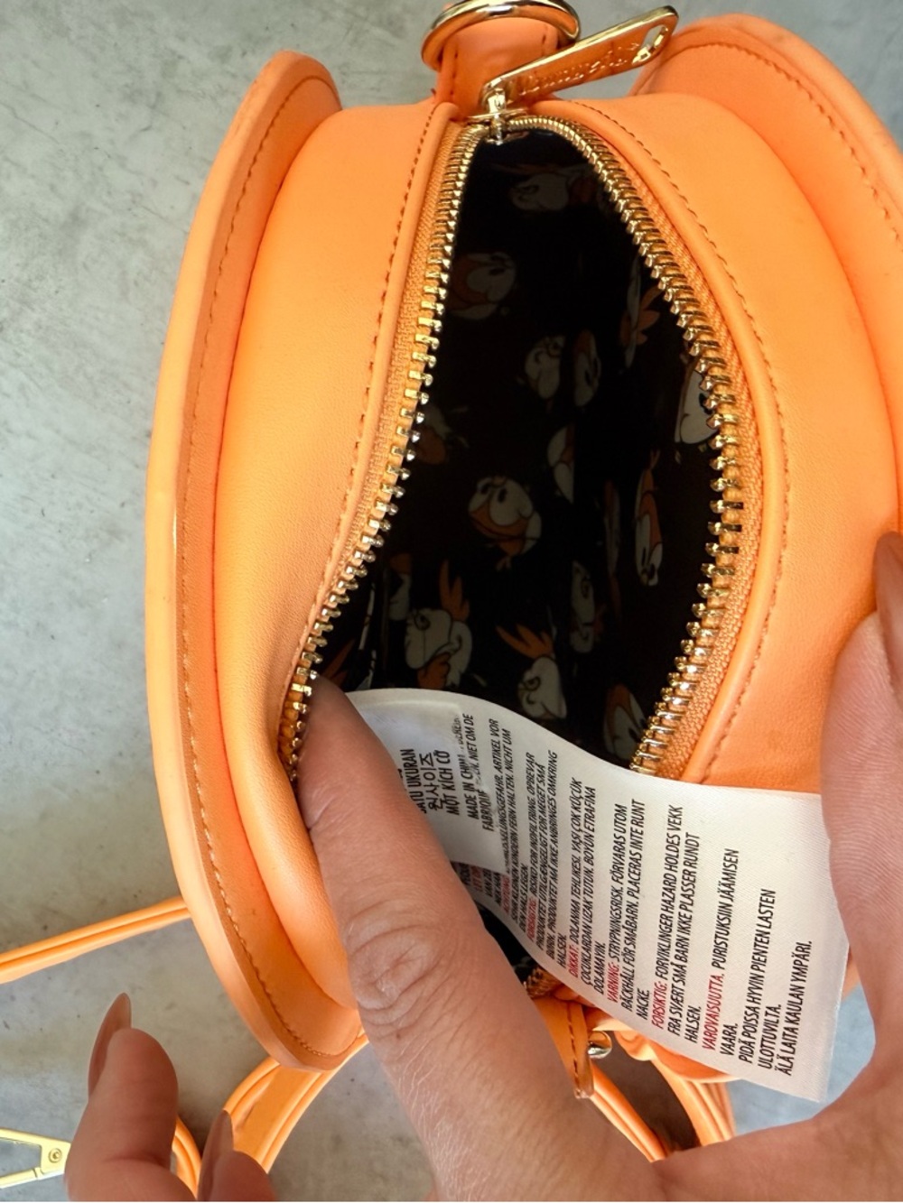 DisneyParks loungefly Chuuby Bird crossbody bag - Picture 6 of 8